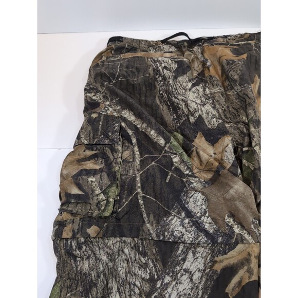 Remington Mens Lg Brown Camo Hunting Mossy Oak Break Up Convertible Cargo Pants - Picture 11 of 12